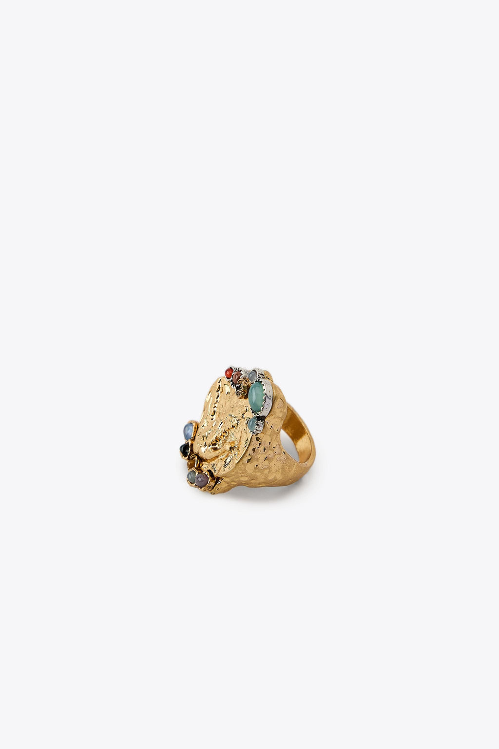 PACK OF 2 STONE RINGS - Zara фото 4