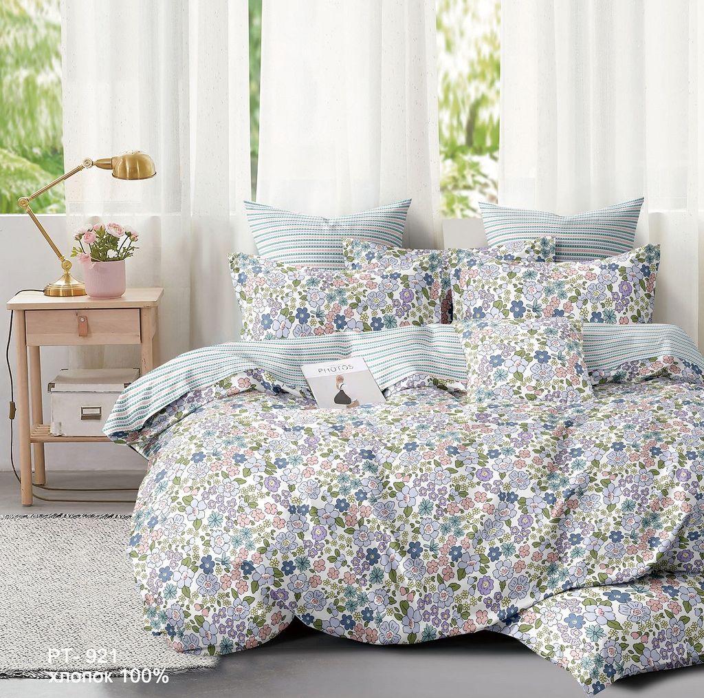 Постельное белье - Поплин Премиум 921 Дежавю 1,5-спальный - Luteks фото 2