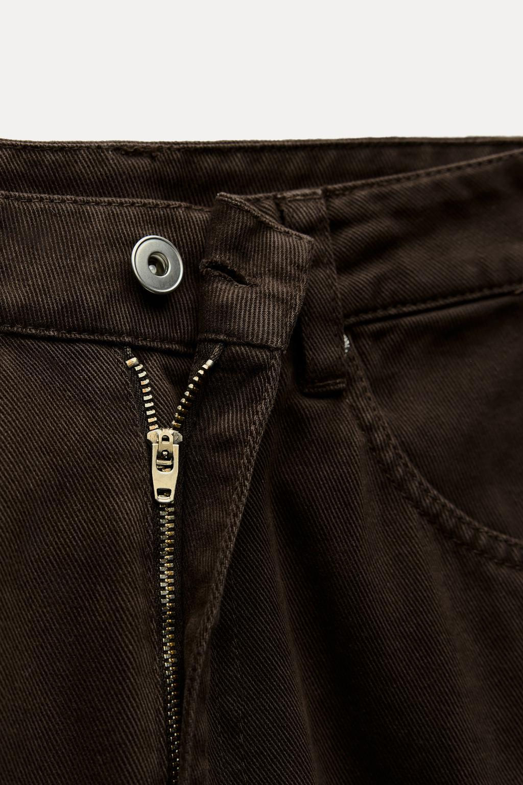 TRF RELAXED OVERSIZE MID-RISE JEANS - Zara фото 9