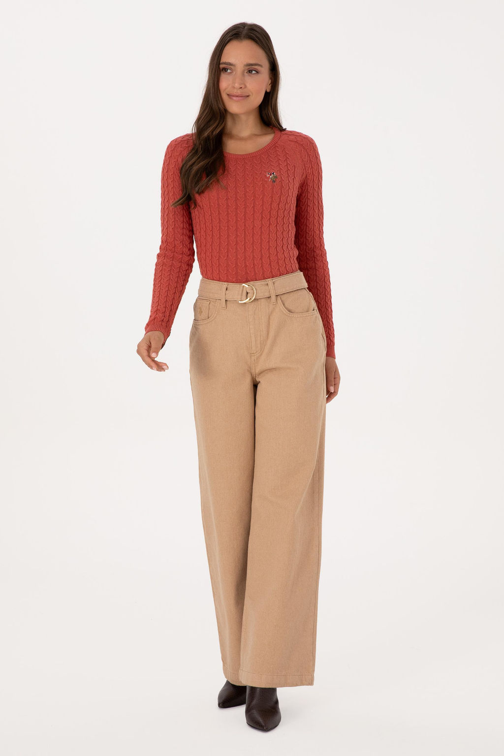 Kad_n Camel Jean Pantolon Sepette S_rpriz _ndirim - U.s. polo assn фото 3