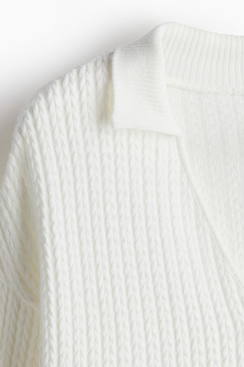 Jersey oversize efecto punto trenzado - H&m фото 2