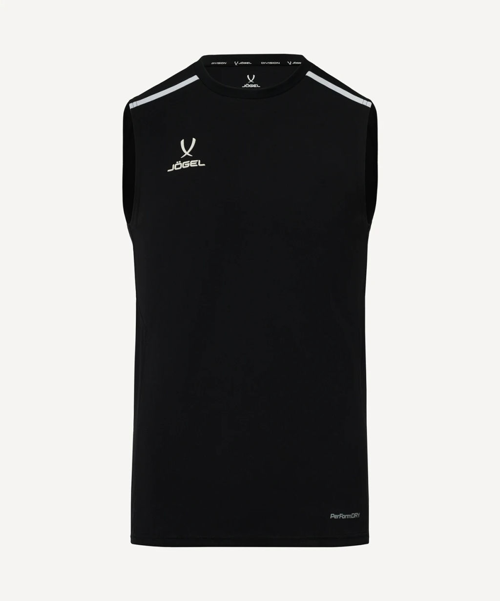 Майка тренировочная JOGEL DIVISION PerFormDRY Training Sleeveless, черный  фото 2