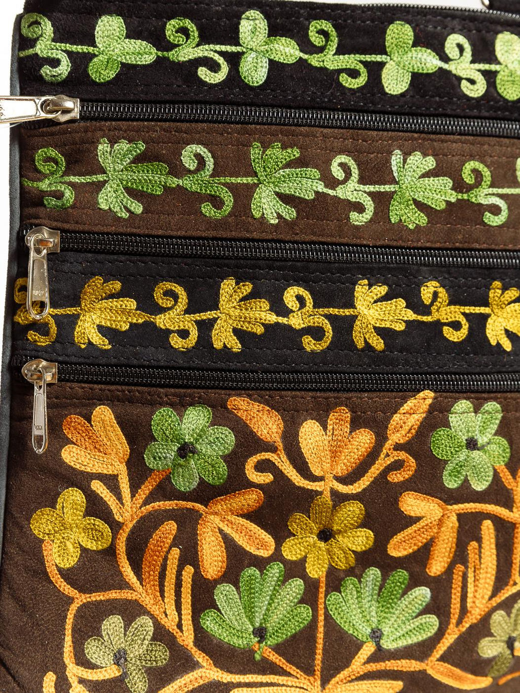 Сумка замшевая в ассортименте через плечо 1107/24 - Ганг фото 2