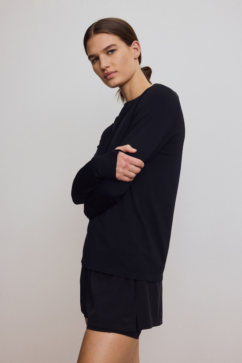 Camiseta de deporte seamless con DryMove - H&m фото 2