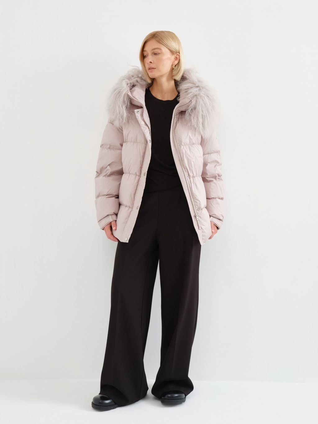 Conso/WDMF 230551 - lilac mist Пуховая куртка  фото 5