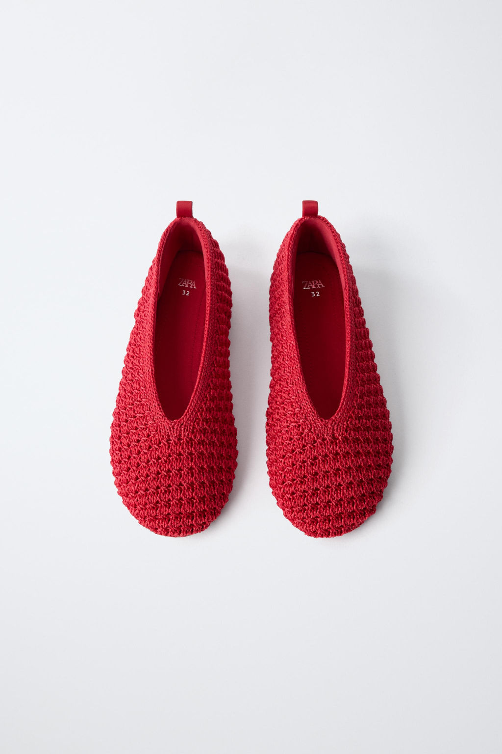 BAILARINA CROCHET / Rojo - Zara фото 4