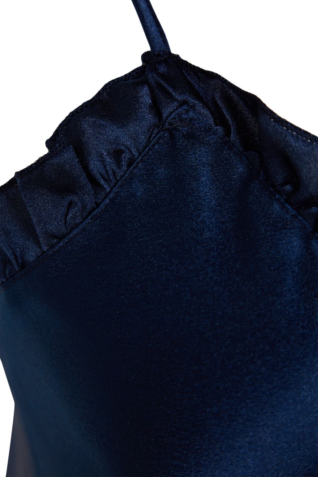 Trendyolmilla Lacivert F?rf?rl? Ip Ask?l? Saten Sortlu Dokuma Pijama Tak?m? THMSS22PT0274  фото 20