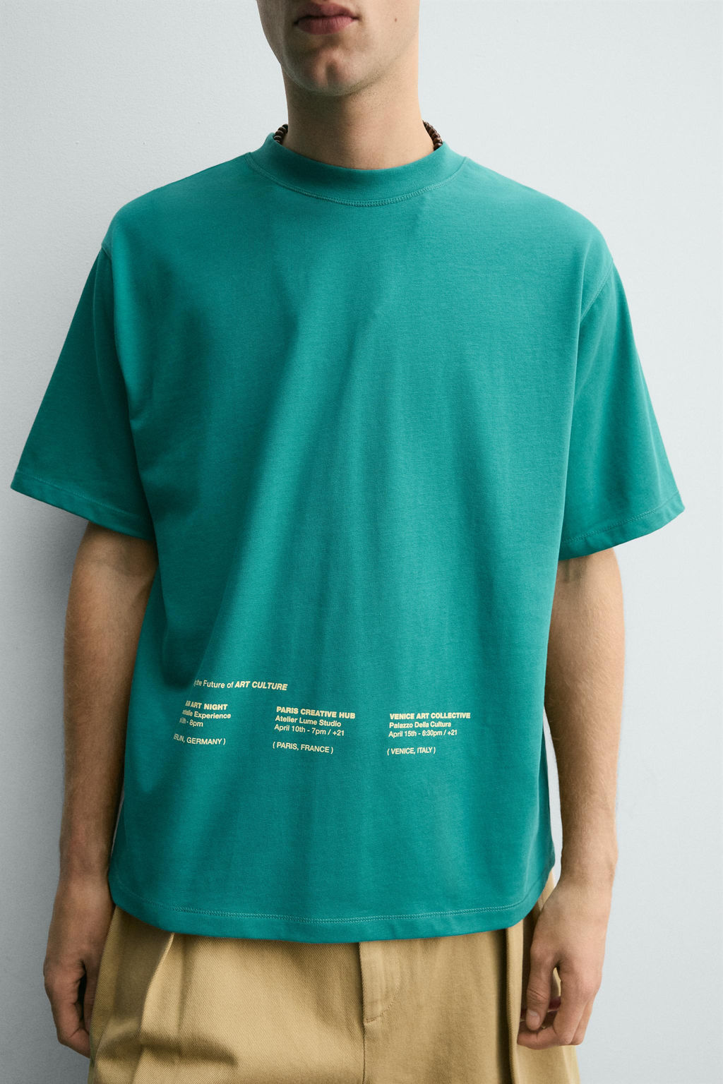 CAMISETA LAVADA GR?FICOS ESTAMPADOS / LAGOON