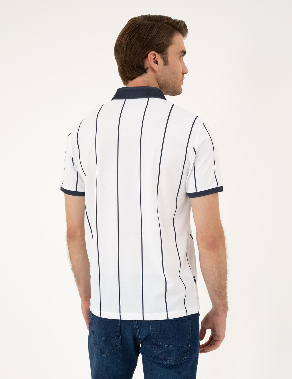 Lacivert Slim Fit Ti__rt