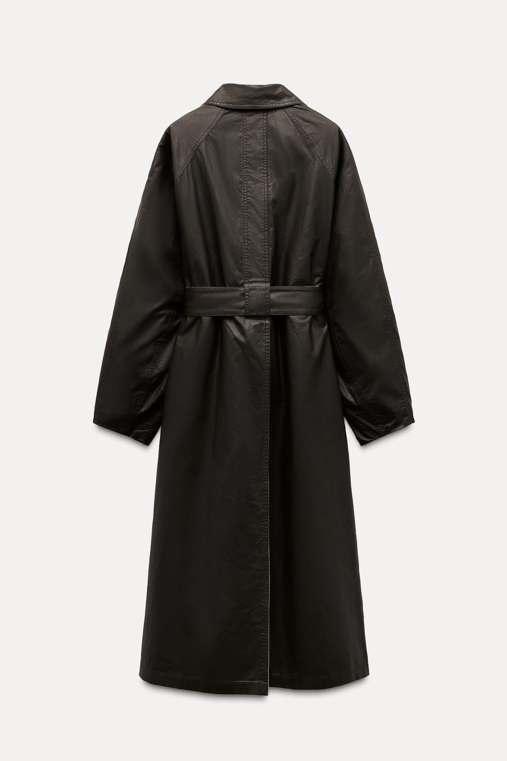 REVERSIBLE TRENCH COAT ZW COLLECTION - Zara фото 11