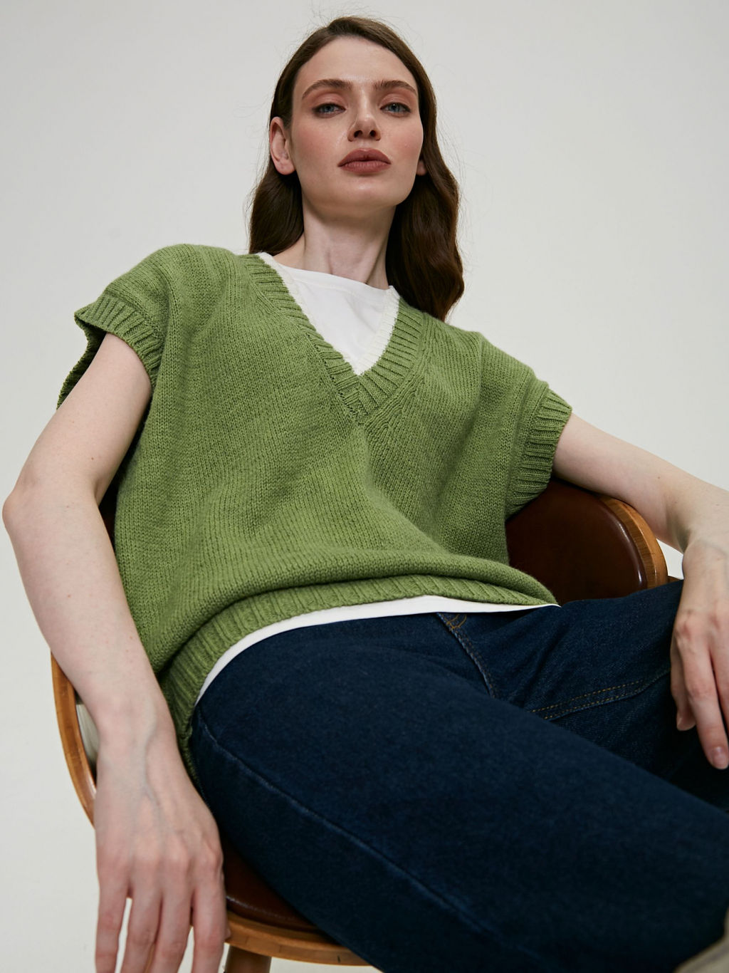 Жилет 111.080001-2/голубой