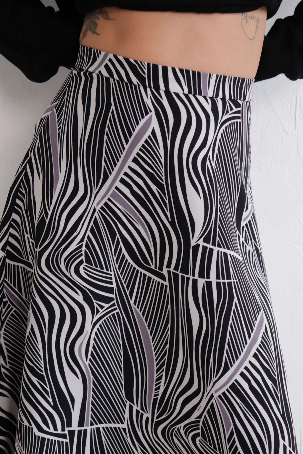 Юбка А-силуэта с принтом - Martichelli фото 75