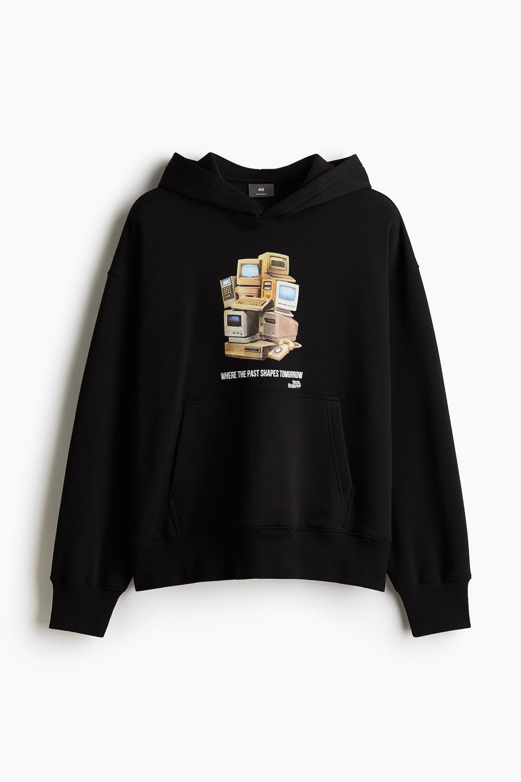 Sudadera con capucha y estampado Oversized Fit - H&m фото 4