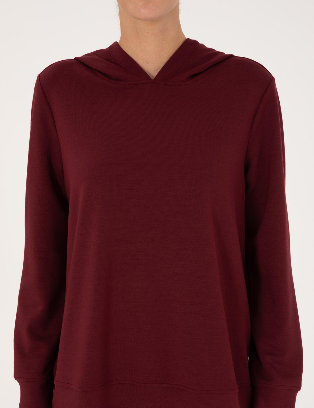 Свитшот Pierre Cardin Oversize вишневый