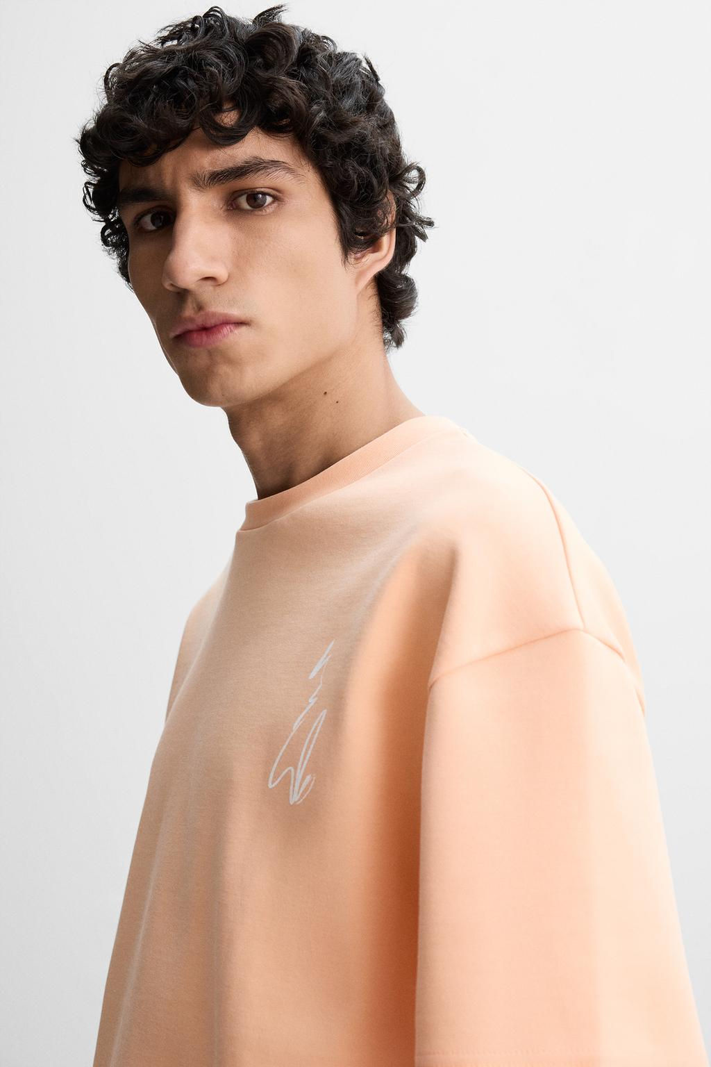 GRAPHIC INTERLOCK SWEATSHIRT - Zara фото 5