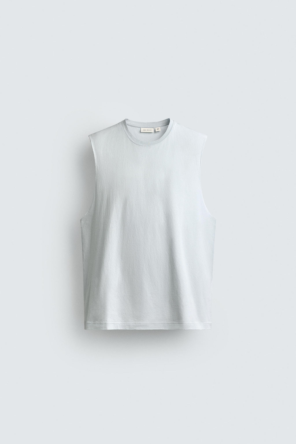 CAMISETA TANK LIGHTWEIGHT RELAXED FIT / Celeste claro