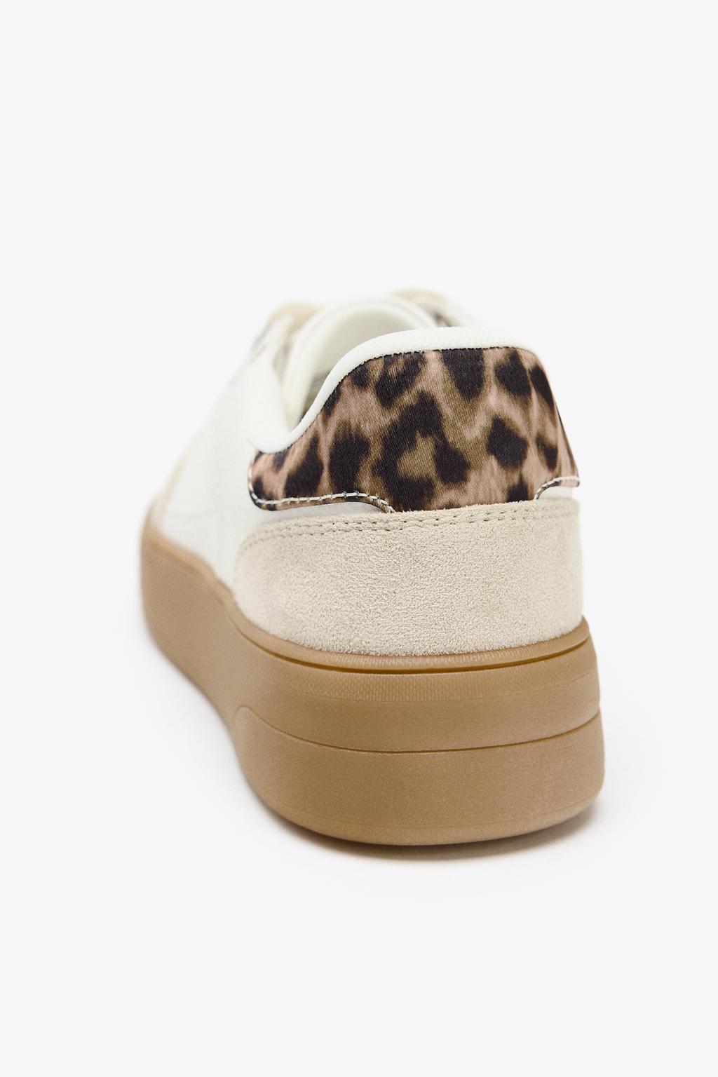 ANIMAL PRINT TRAINERS - Zara фото 5