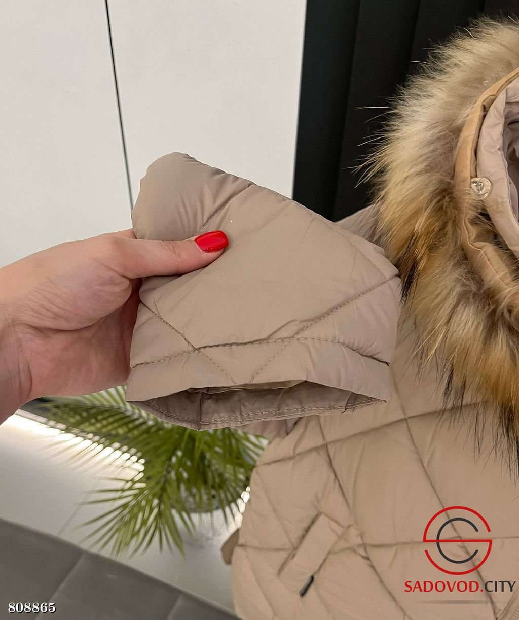 куртка зимняя женская с капюшоном - Bruno фото 3