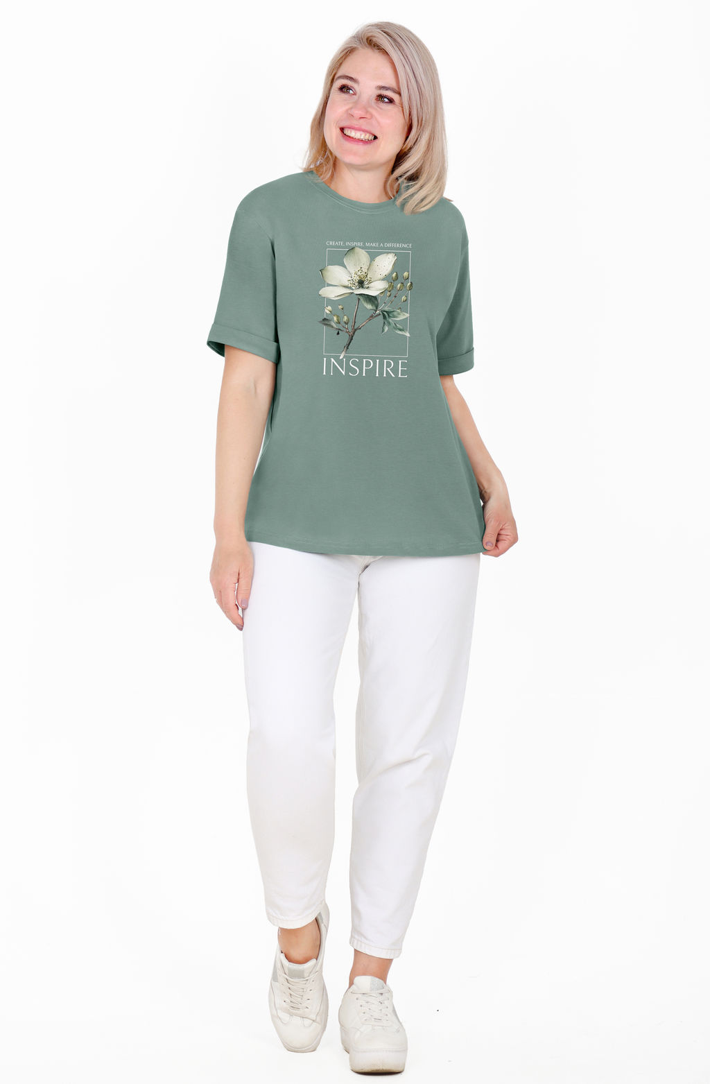 Футболка Алиса Ф-93А (44-62) кулирка - Лотос фото 99