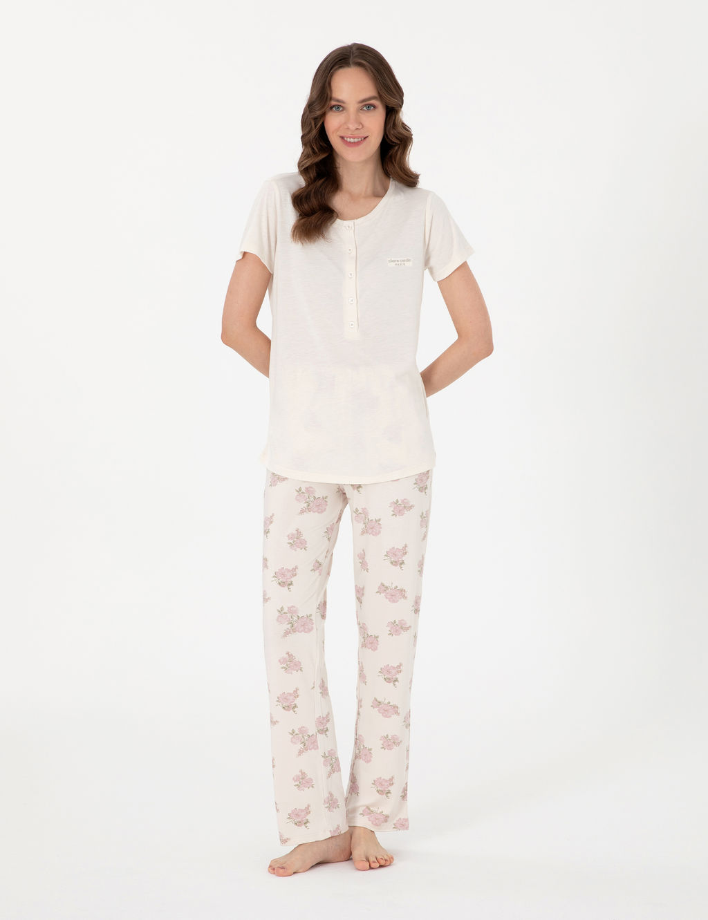 Krem K_sakollu Lohusa Pijama Tak_m_