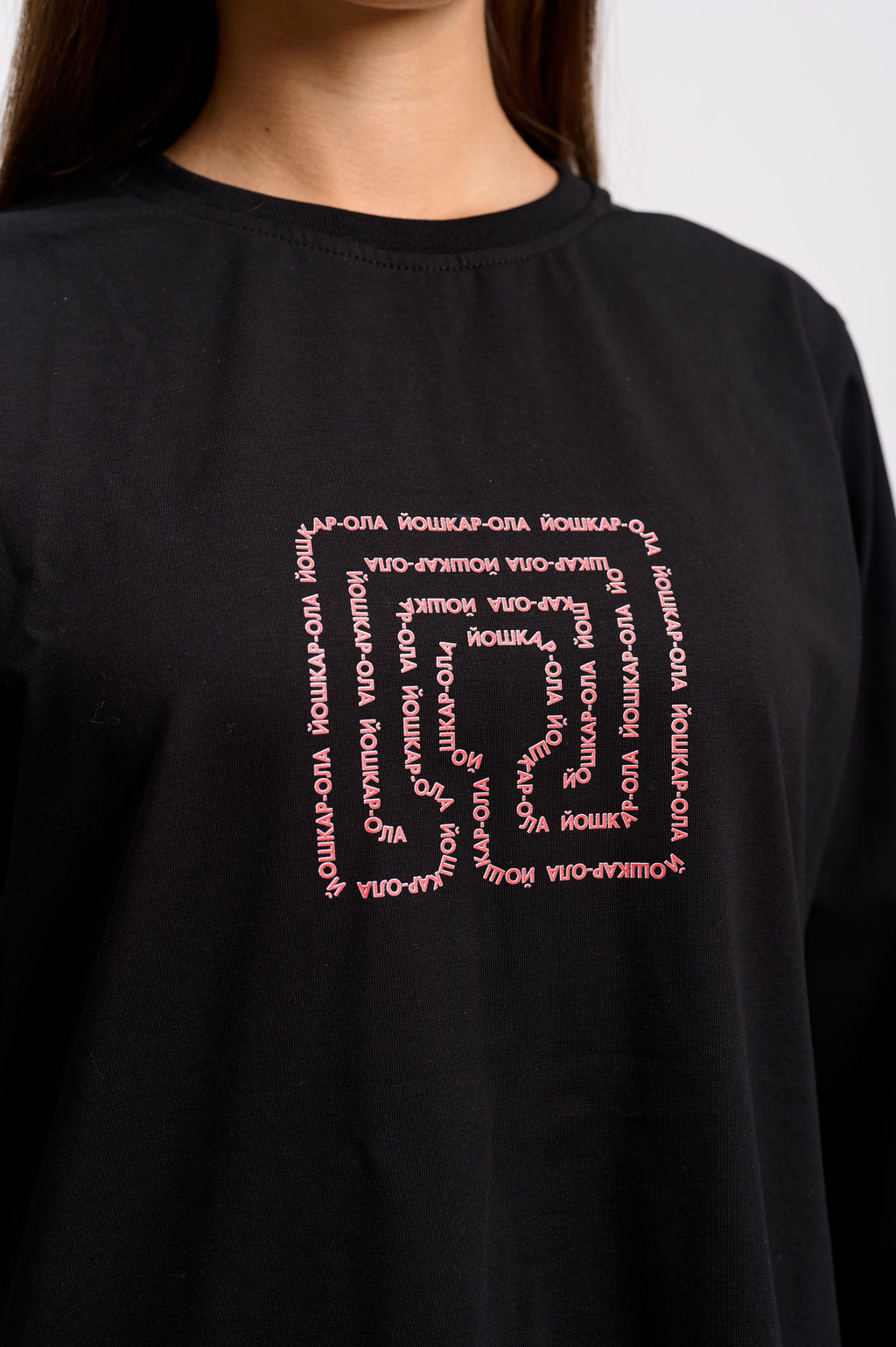 Лонгслив женский Лабиринт - Yollochka фото 8