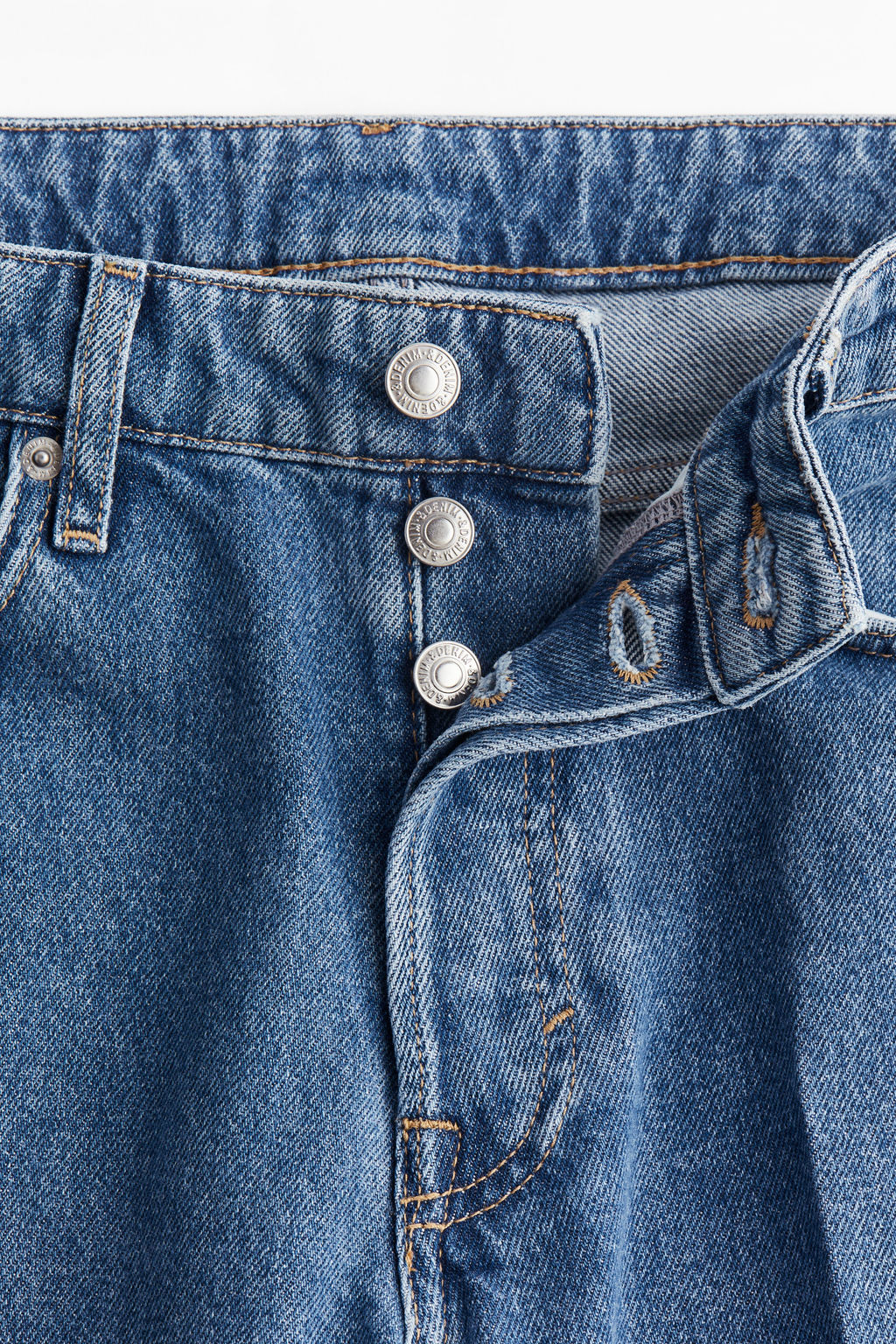 Straight Regular Jeans - H&m фото 17