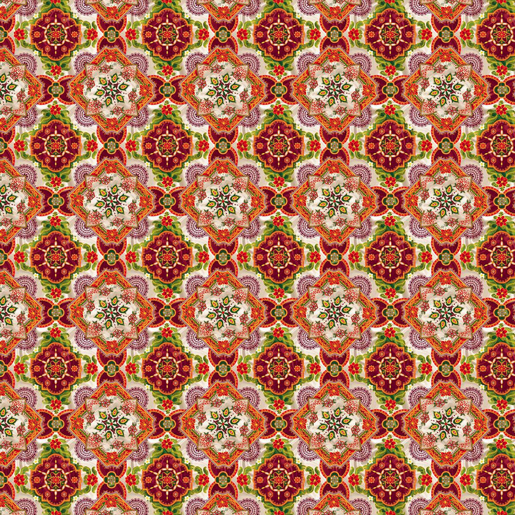 Барокко Скатерть рогожка 150х150см, 171г/м2, хлопок 100%, Домашняя мода (Россия)  фото 2