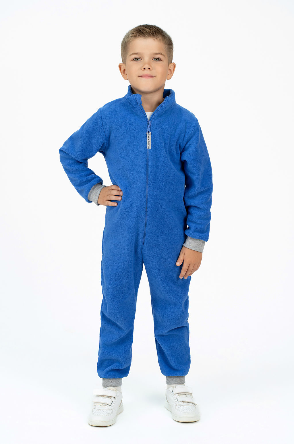 Комбинезон детский флисовый василек