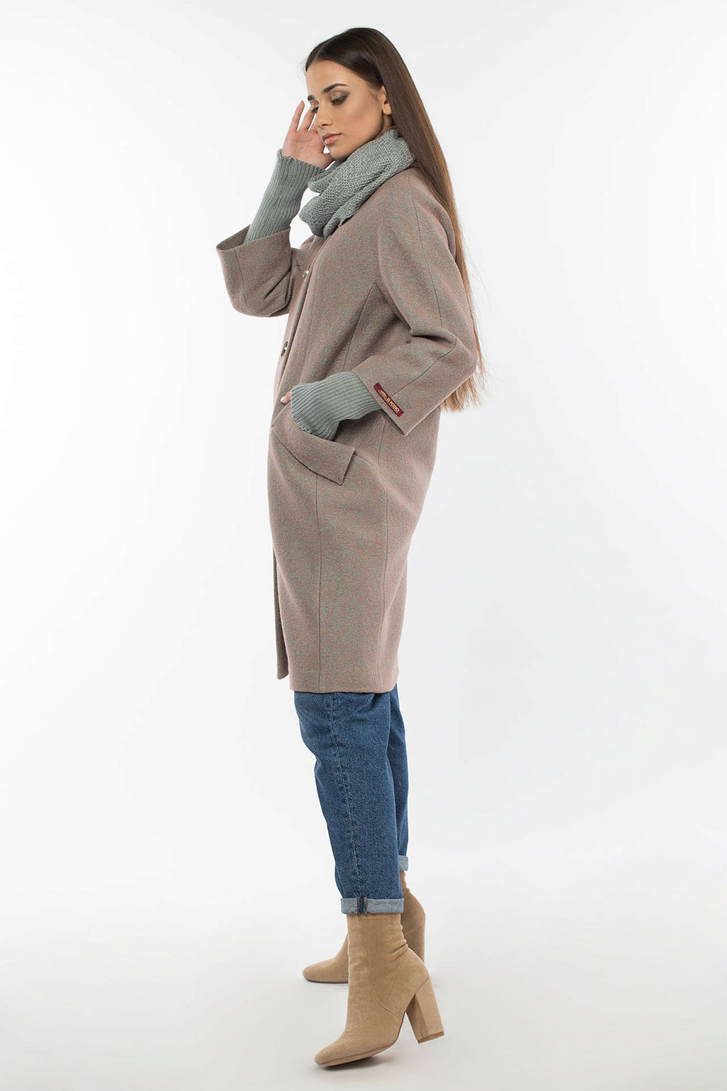 Пальто женское демисезонное - El podio фото 6