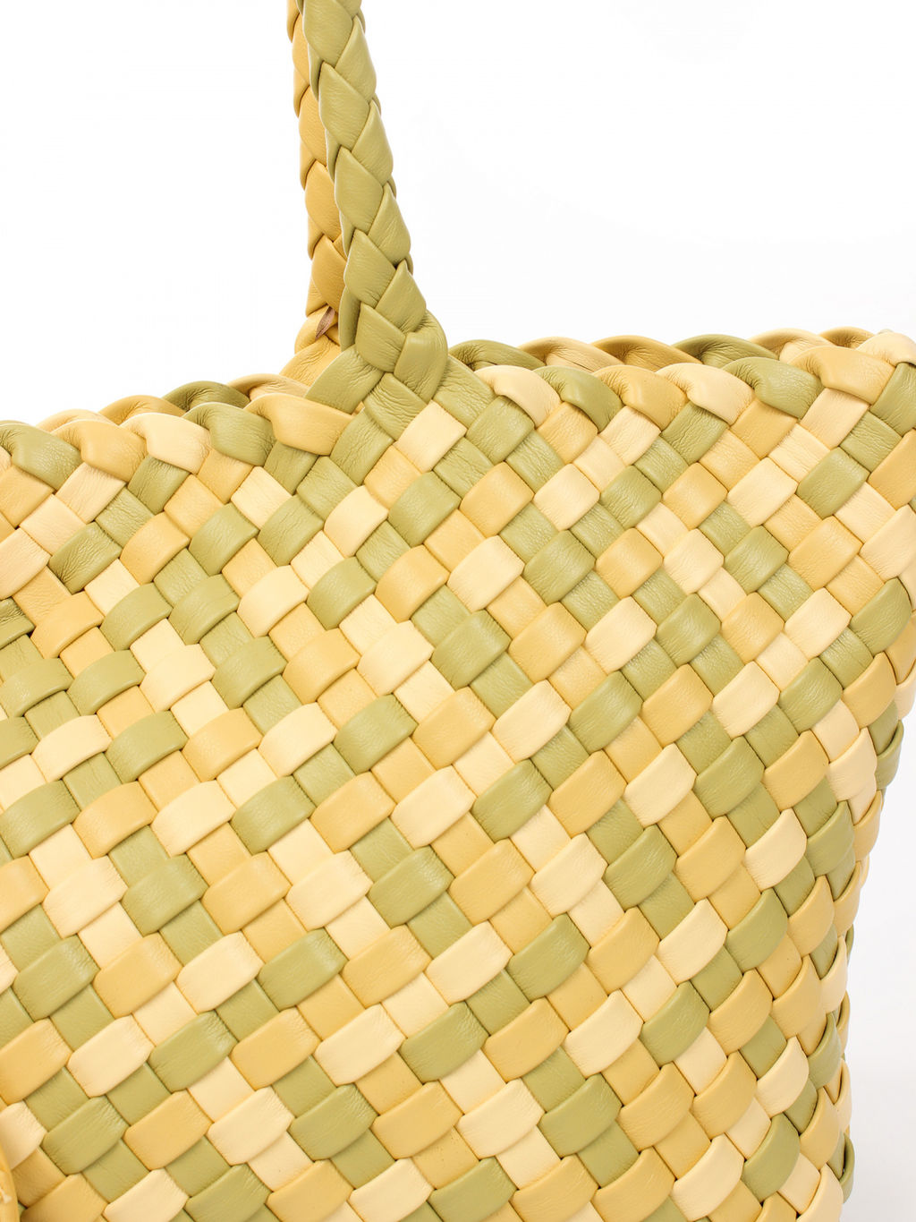 LACCOMA сумка СУ1056-мультицвет желтый эко кожа хлопок  фото 3