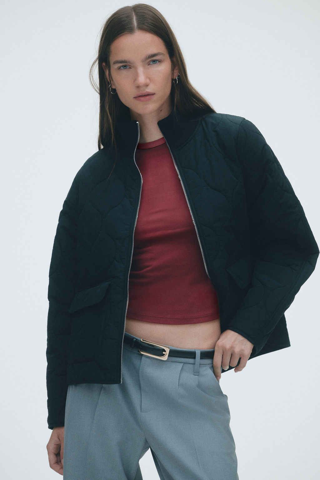 Chaqueta oversize acolchada - H&m фото 4
