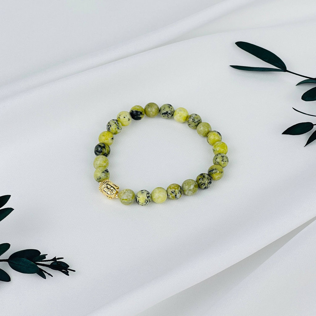 Браслет (Будда) из Офикальцита - Радуга самоцветов фото 2