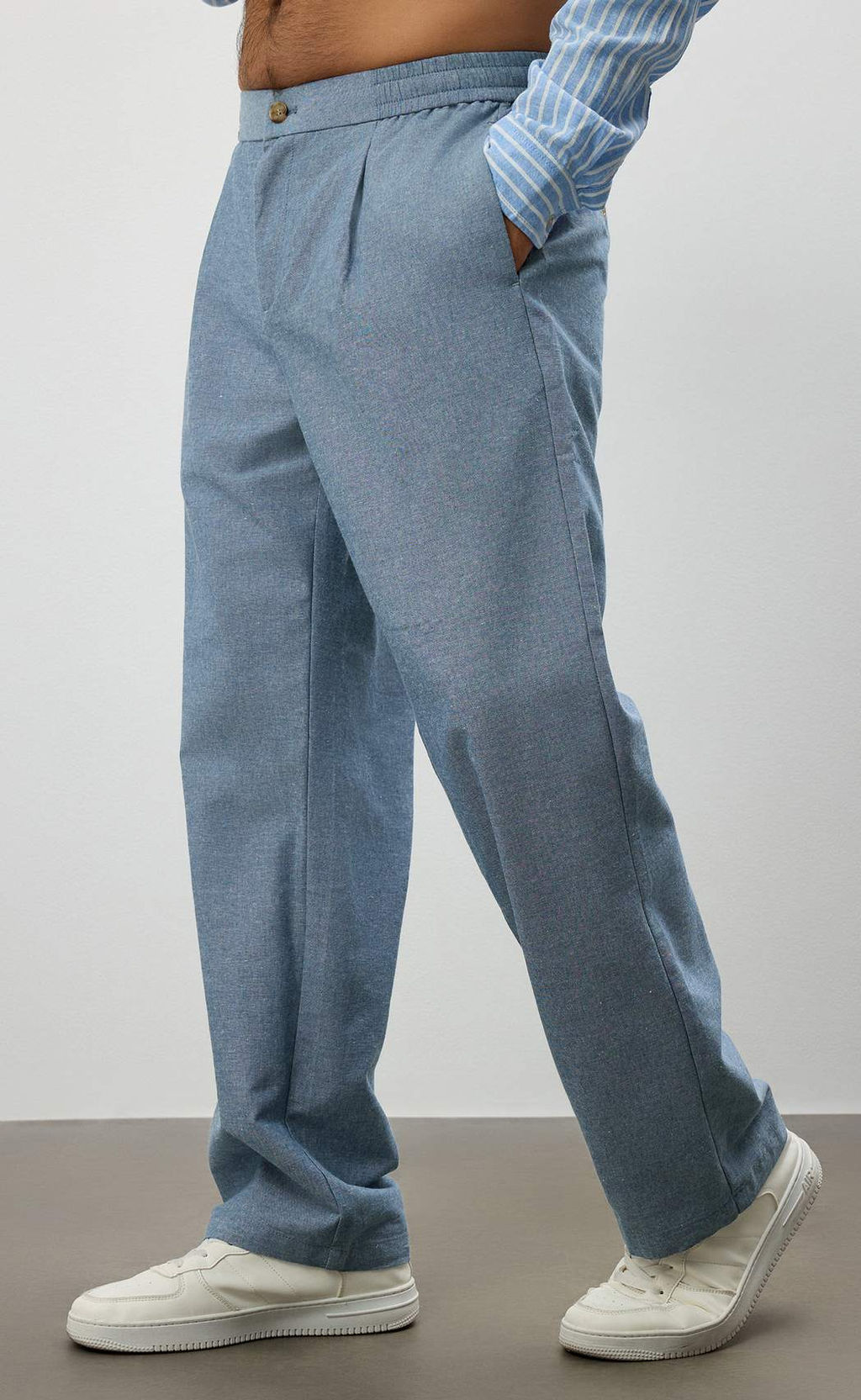 Брюки P611-0821 jeans melange - Primm фото 2
