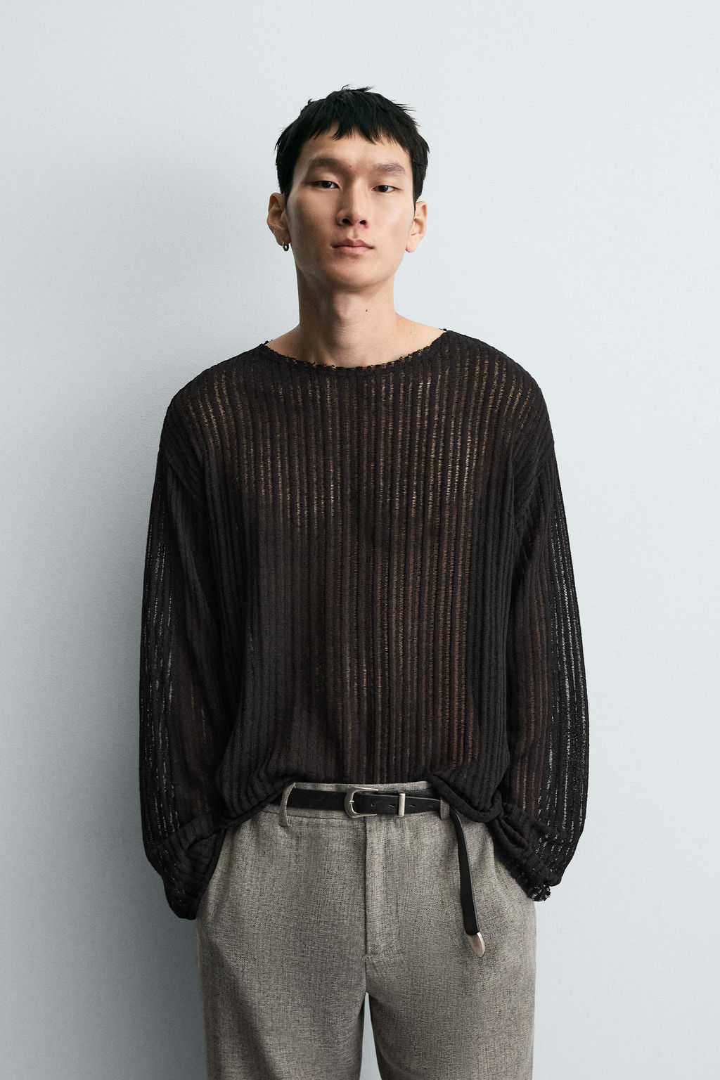 OPEN KNIT SWEATER - Zara фото 2