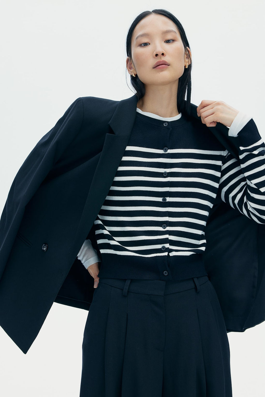Cardigan en punto fino - H&m фото 3