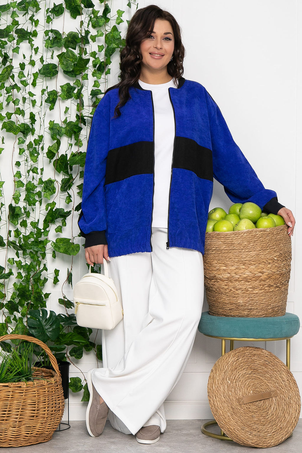 Бомбер Робби (электрик) Б13507-13М - Lt collection фото 4