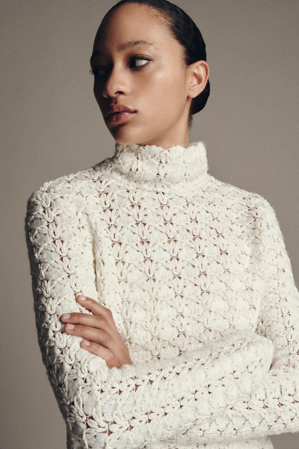 COMBINED KNIT JUMPER - Zara фото 7