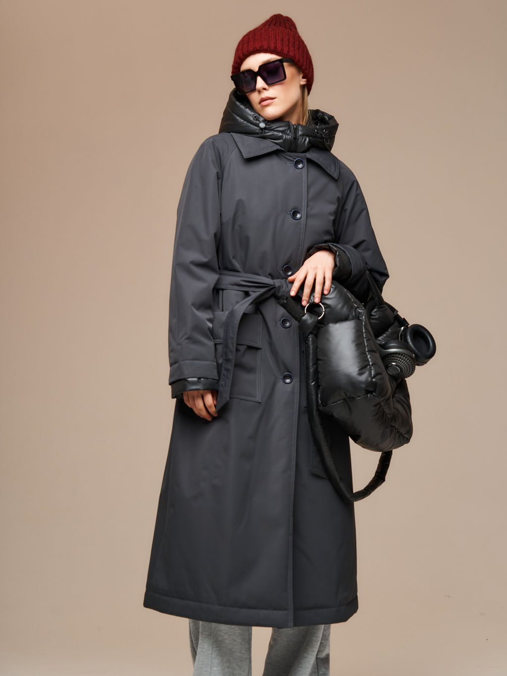 Плащ утепленный HOOPS, арт. 33090  фото 26