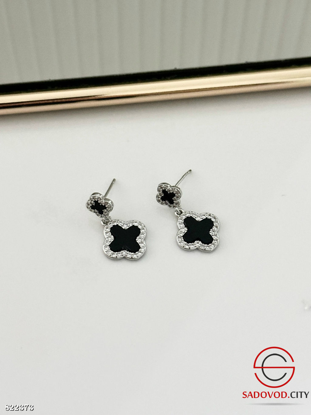 Серьги женские из медицинской стали