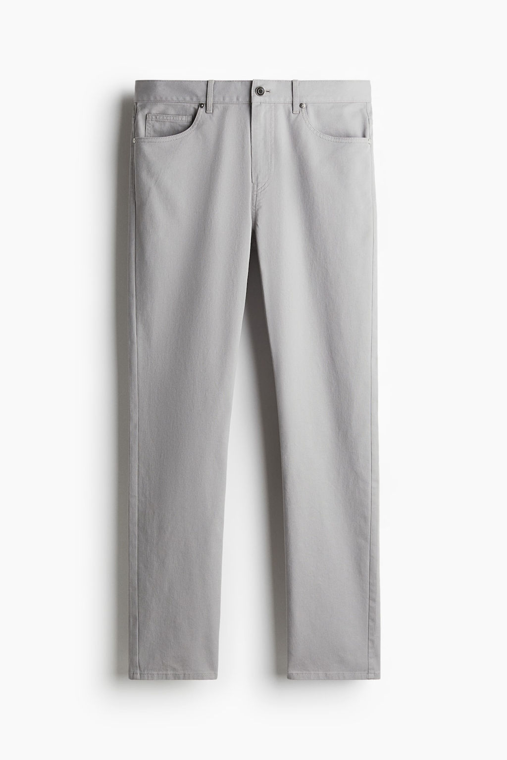Pantalon en sarga de algodon Slim Fit - H&m фото 6