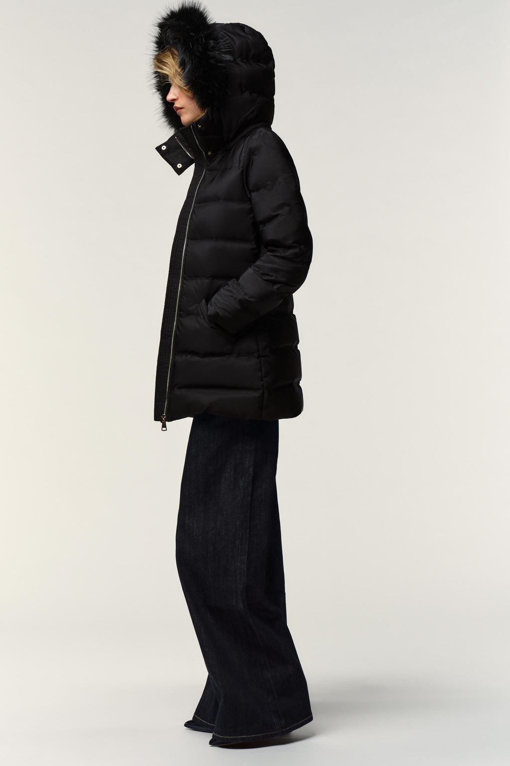 WATER-REPELLENT WINDPROOF HOODED DOWN PUFFER JACKET - Zara фото 6