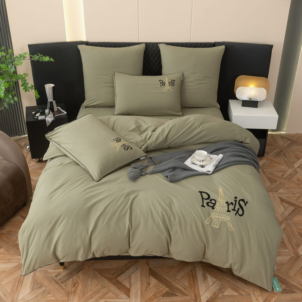 Комплект постельного белья Mood of Paris MP015 Евро 4 Наволочки