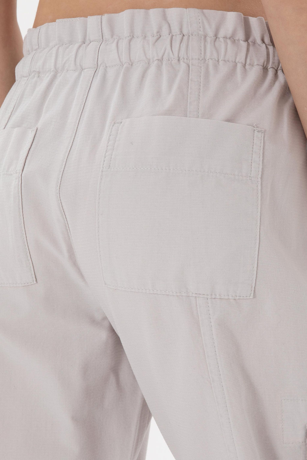 Kad_n A__k Gri Kanvas Pantolon Sepette S_rpriz _ndirim - U.s. polo assn фото 6