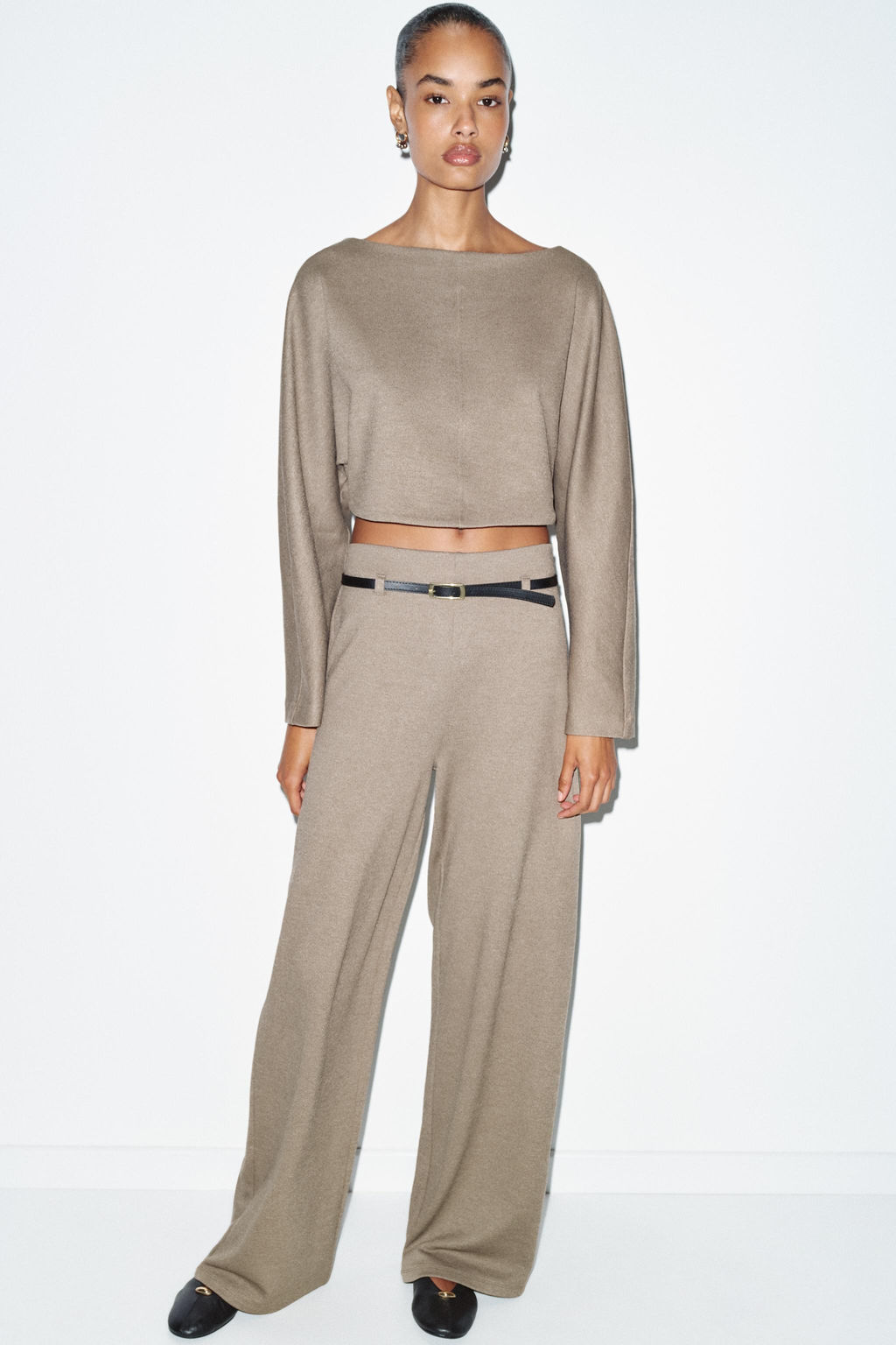 PALAZZO TROUSERS WITH BELT - Zara фото 10