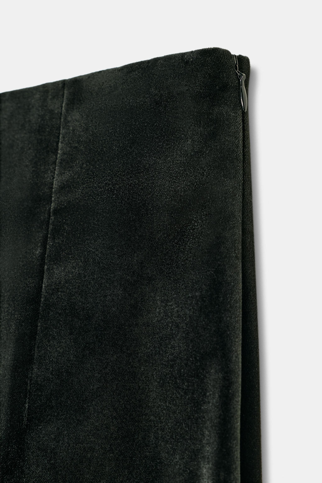 VELVET FLARE TROUSERS ZW COLLECTION - Zara фото 7