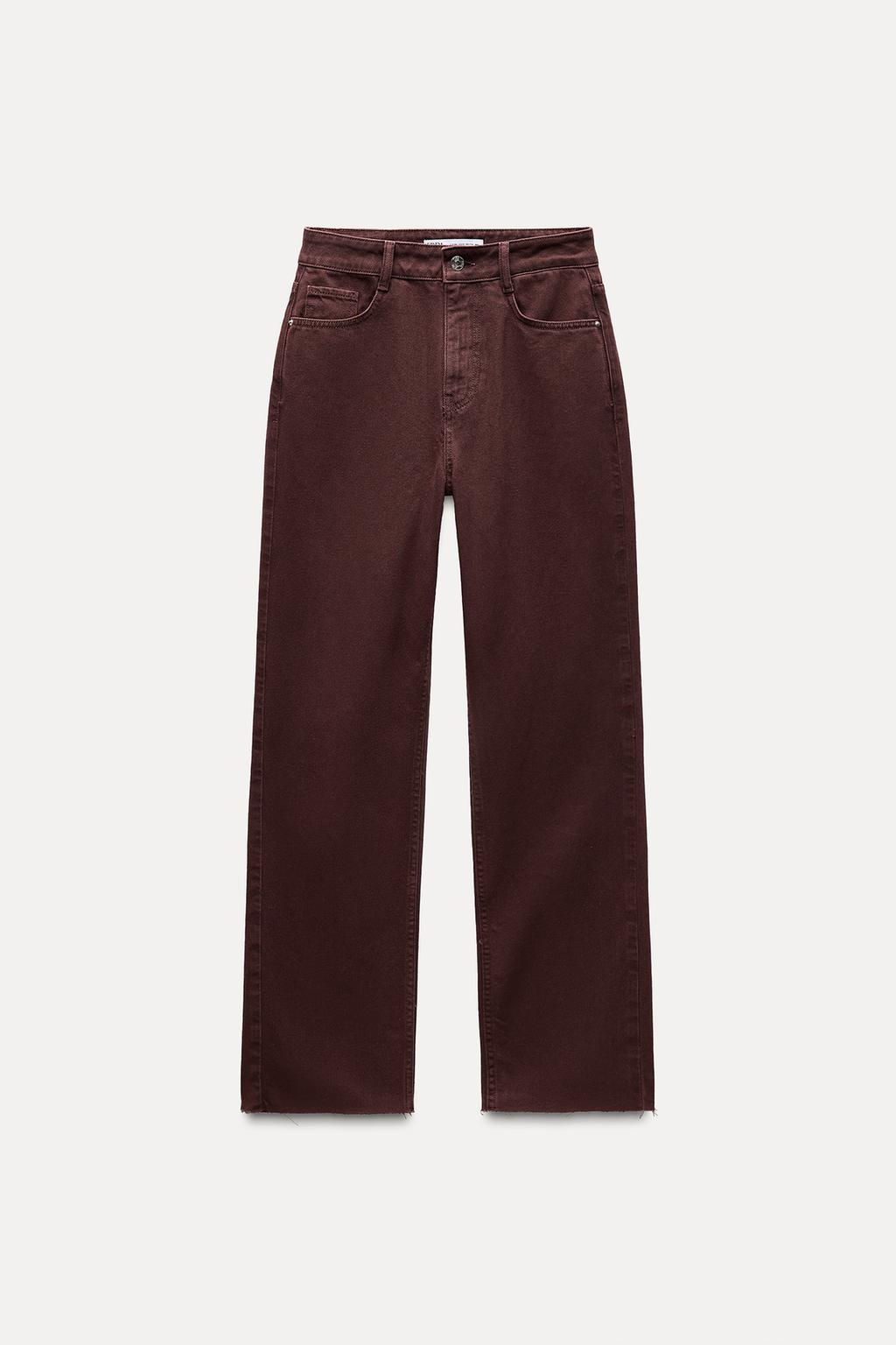 Z1975 STRAIGHT-LEG HIGH-WAIST JEANS - Zara фото 15