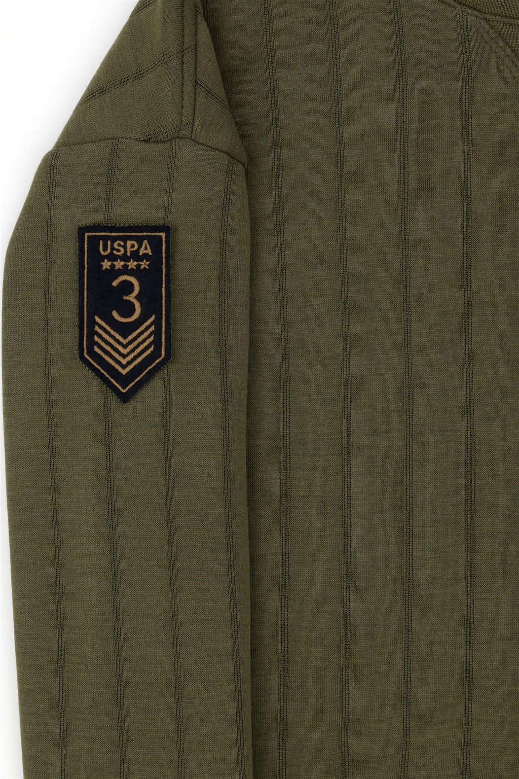 Толстовка цвета хаки для мальчика - U.s. polo assn фото 4