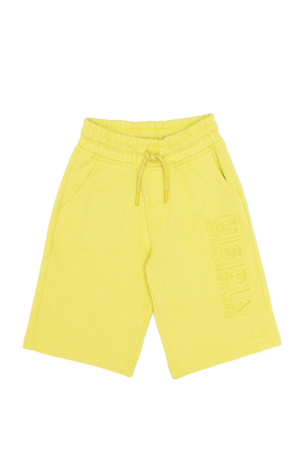 U. S. Polo Assn / Детские неоново-желтые вязаные шорты