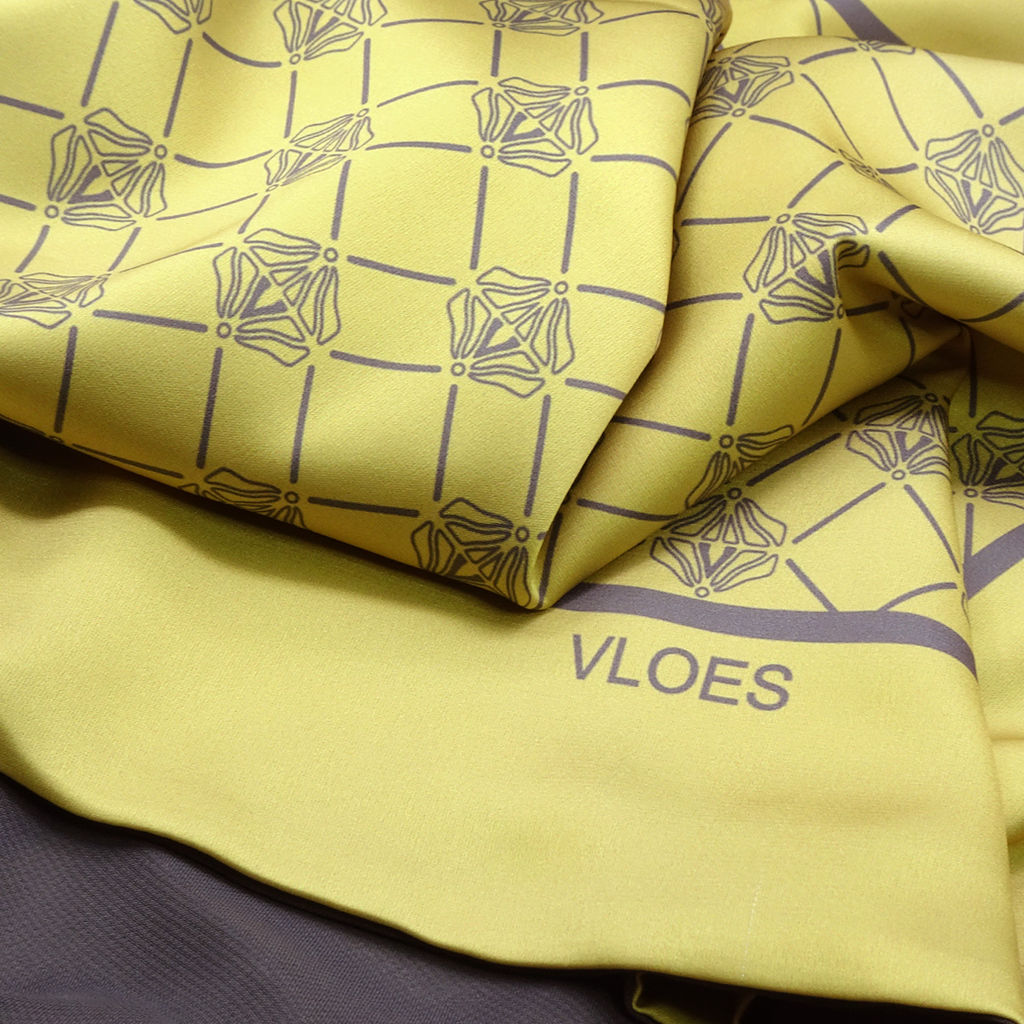 VLOES MUSTARD Платок PL0017 110*110