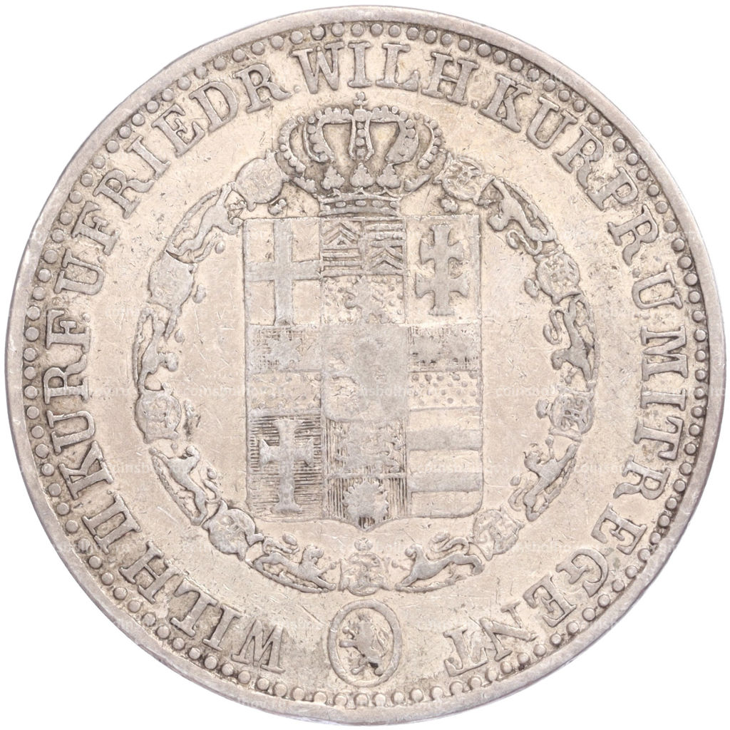 1 талер 1835 года Гессен-Кассель